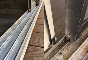 Sliding Door Track Repair